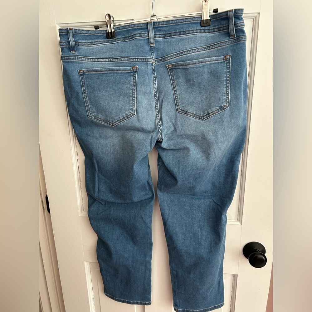 J. Jill Light Blue Slim Ankle Jeans - Picture 4 of 4